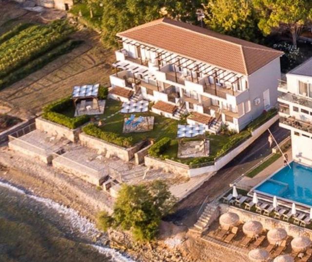 Amaltheia Front Ferienhaus